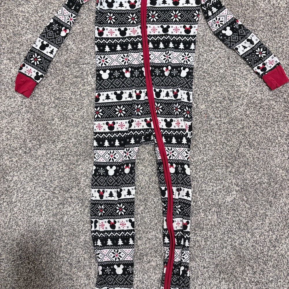 Little Sleepies Black and White Patterned Bodysuit